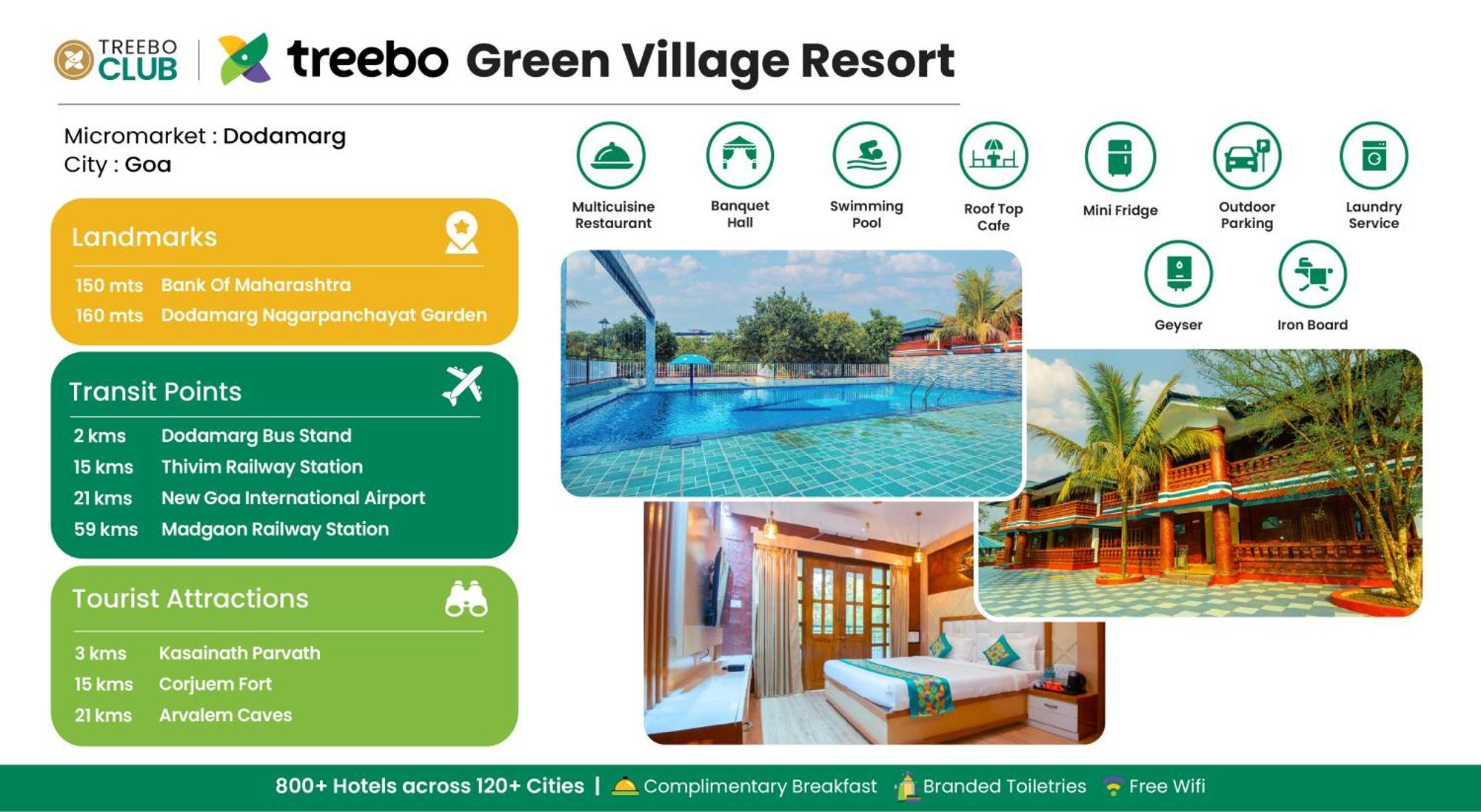 Treebo Green Village Resort - Goa Maneri  외부 사진